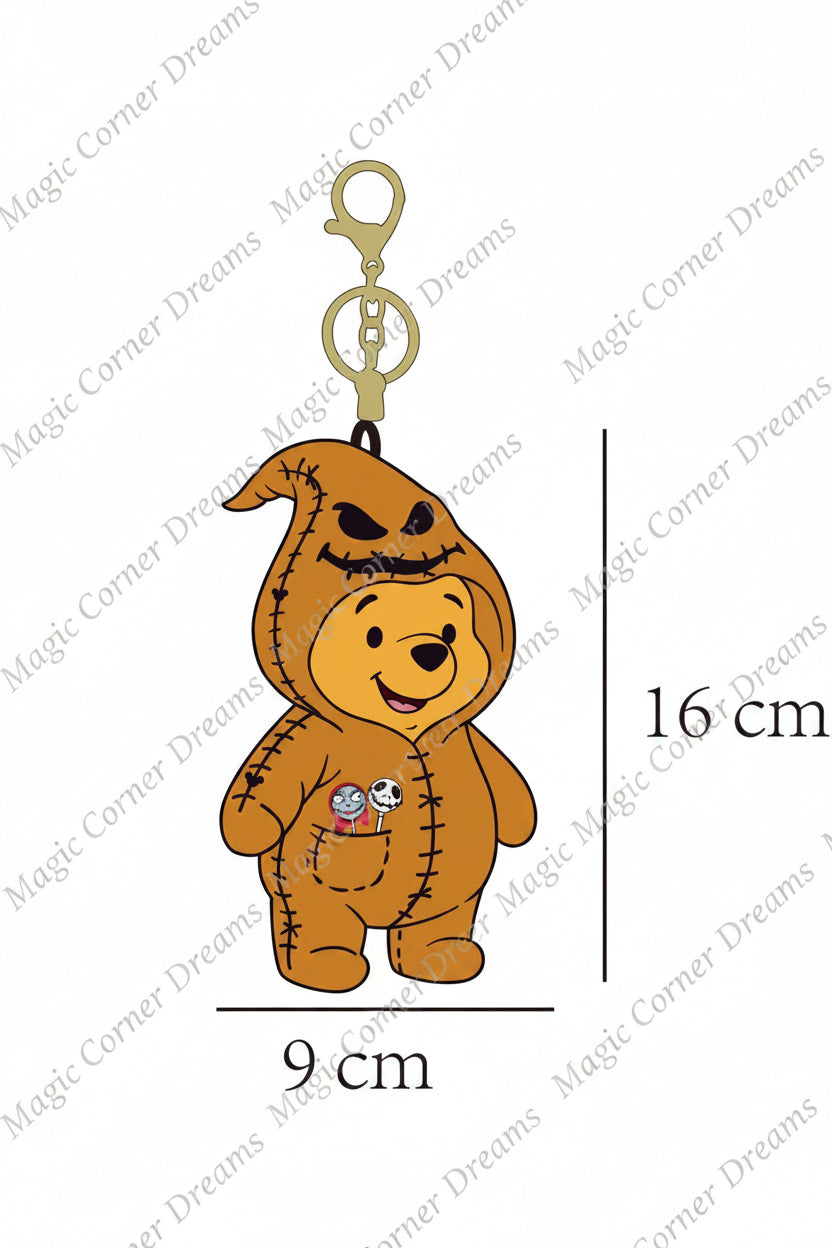 2025 Bear Halloween Keychain PRE-ORDER, MID AUGUST ARRIVAL