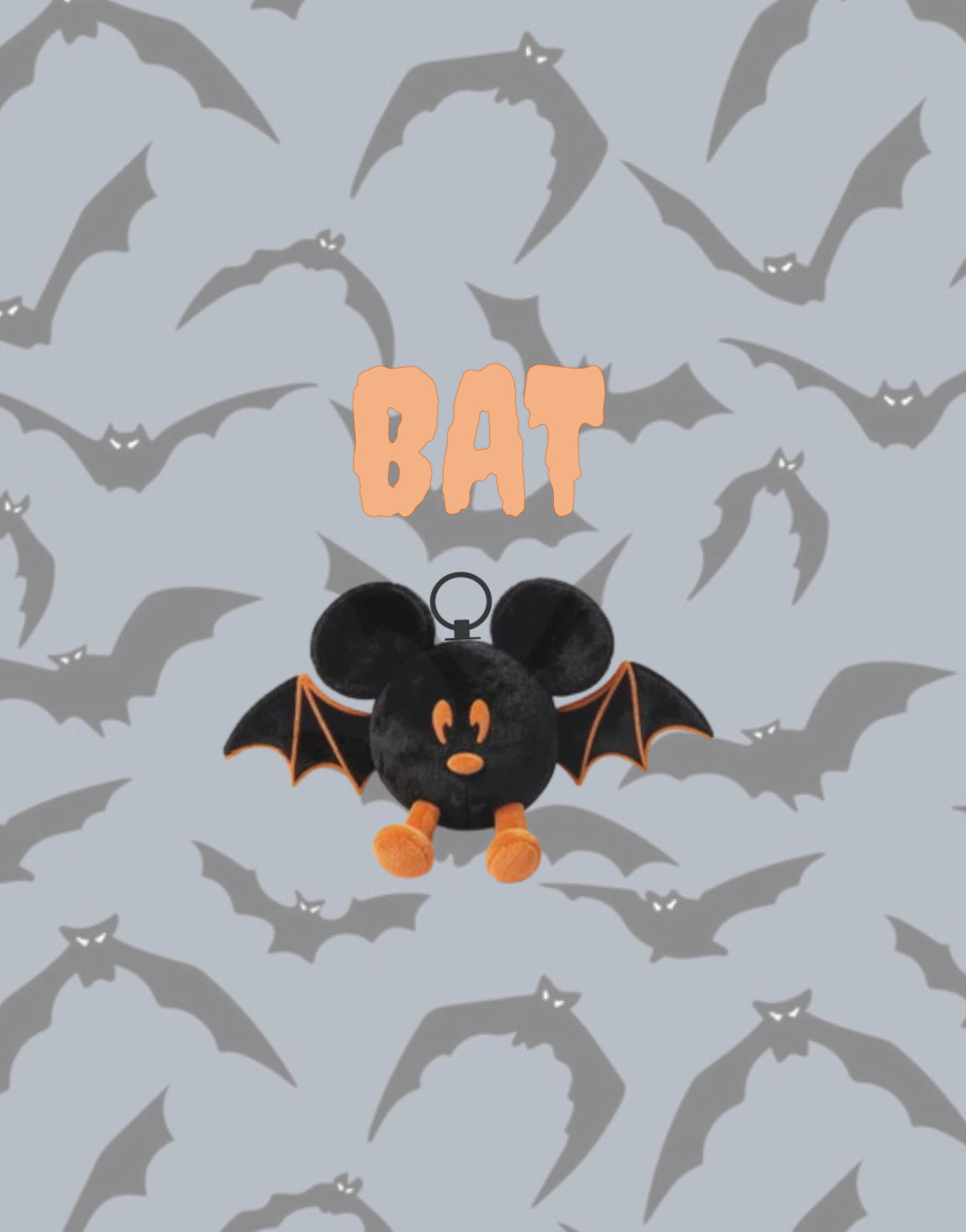 Bat Keychain •PRE-ORDER• (Estimated Middle of August)
